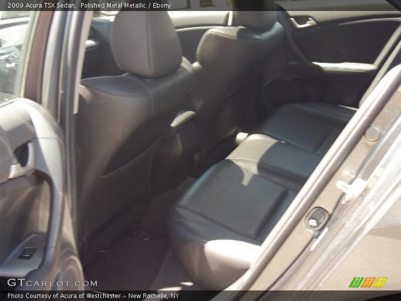 Polished Metal Metallic / Ebony 2009 Acura TSX Sedan