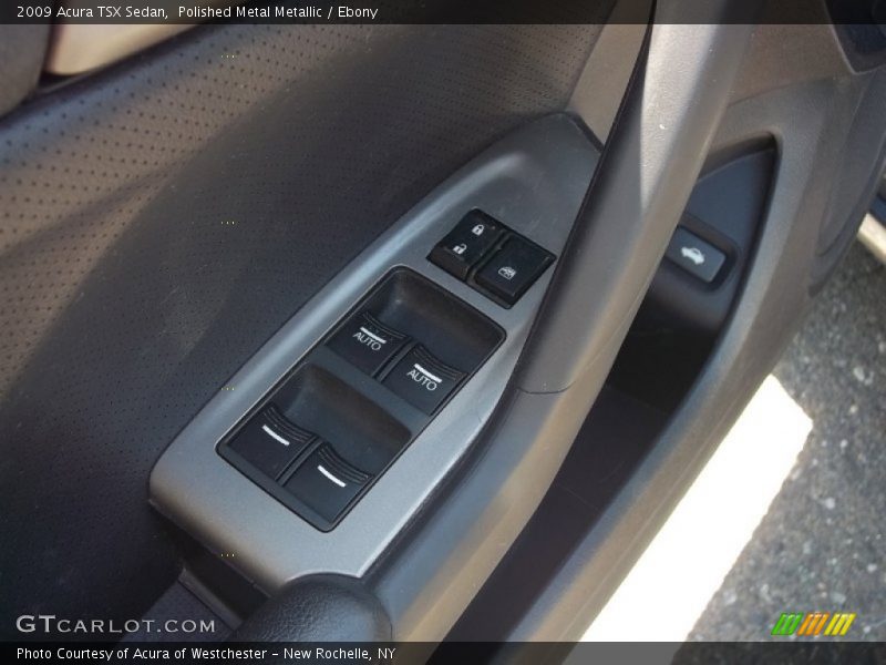 Polished Metal Metallic / Ebony 2009 Acura TSX Sedan
