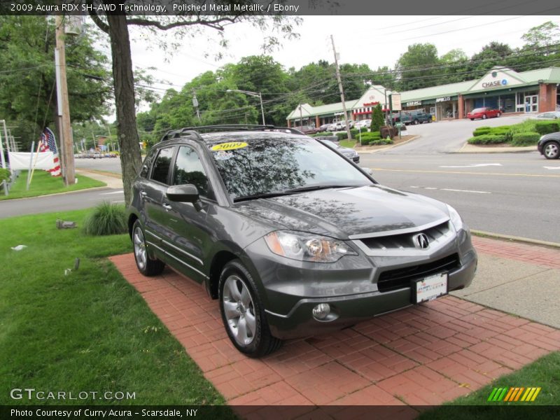 Polished Metal Metallic / Ebony 2009 Acura RDX SH-AWD Technology