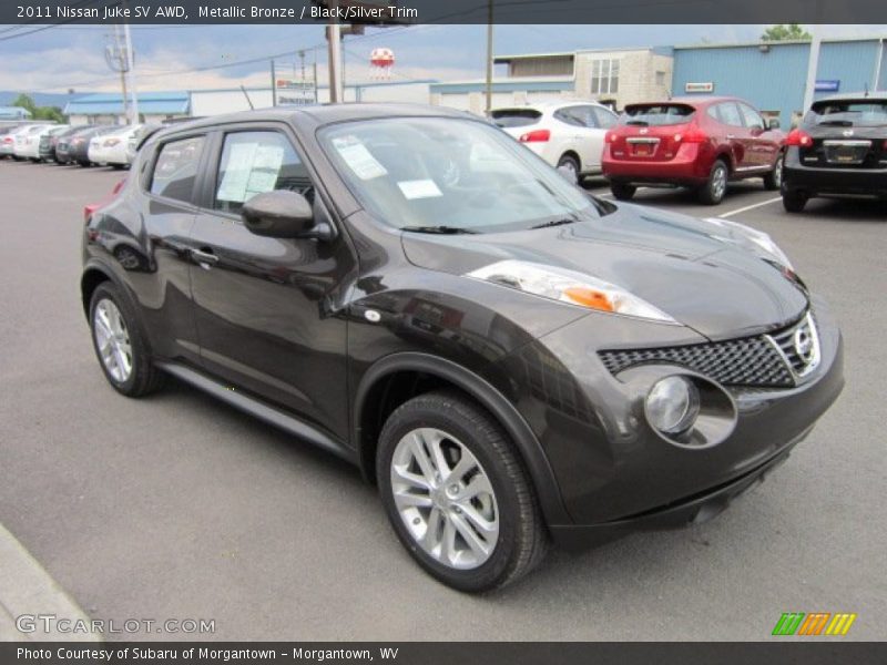 Front 3/4 View of 2011 Juke SV AWD