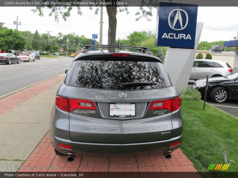 Polished Metal Metallic / Ebony 2009 Acura RDX SH-AWD Technology