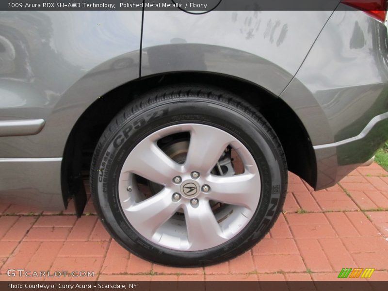 Polished Metal Metallic / Ebony 2009 Acura RDX SH-AWD Technology