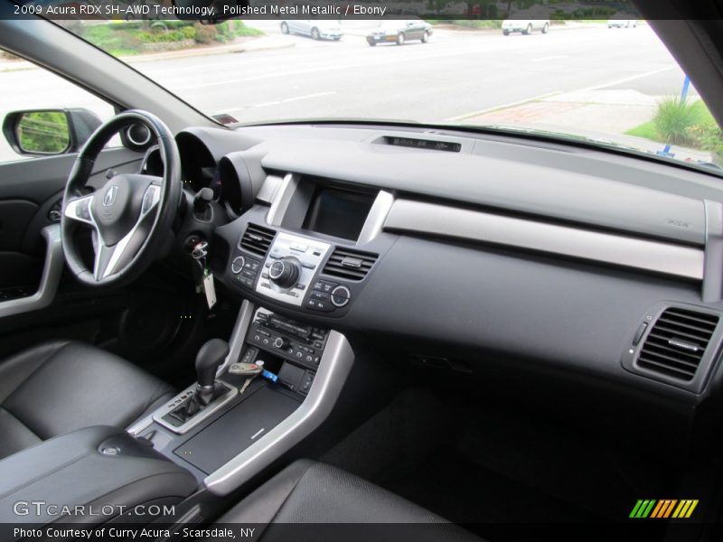 Polished Metal Metallic / Ebony 2009 Acura RDX SH-AWD Technology