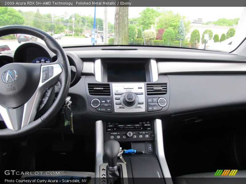 Polished Metal Metallic / Ebony 2009 Acura RDX SH-AWD Technology