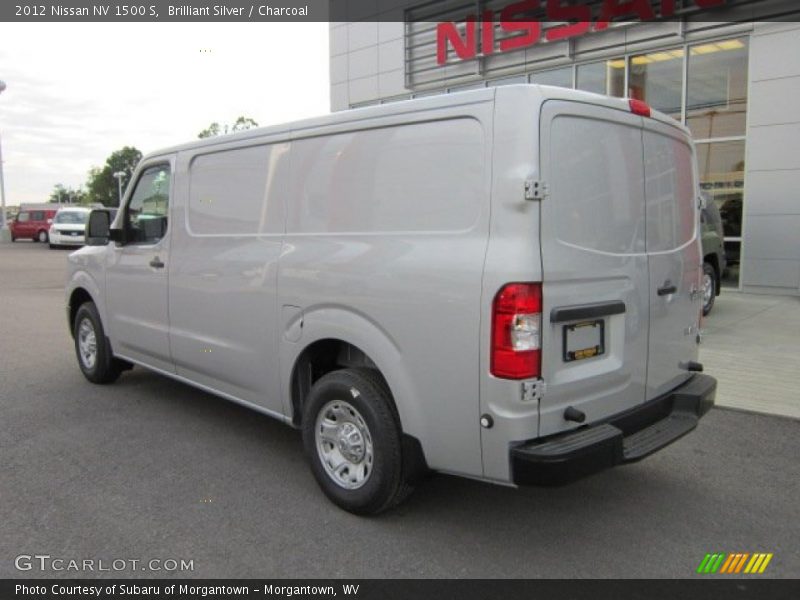 Brilliant Silver / Charcoal 2012 Nissan NV 1500 S