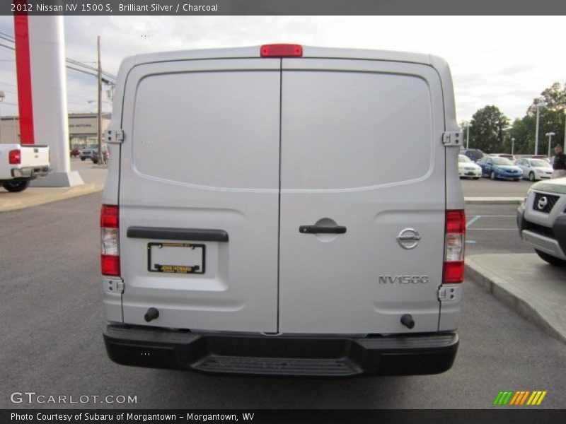 Brilliant Silver / Charcoal 2012 Nissan NV 1500 S