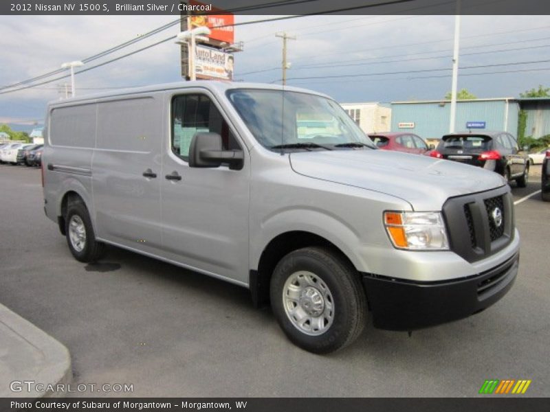 Brilliant Silver / Charcoal 2012 Nissan NV 1500 S