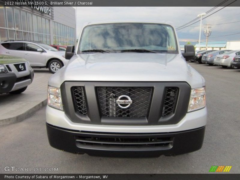 Brilliant Silver / Charcoal 2012 Nissan NV 1500 S