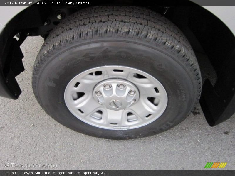 Brilliant Silver / Charcoal 2012 Nissan NV 1500 S