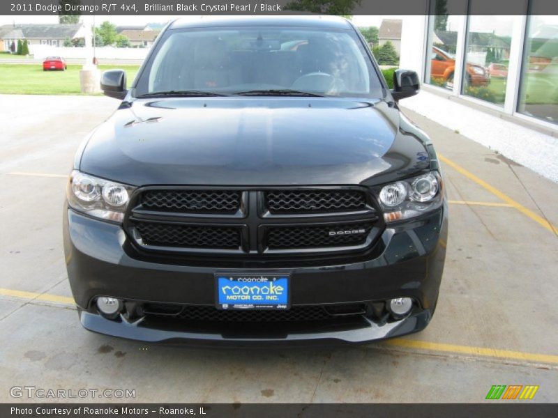 Brilliant Black Crystal Pearl / Black 2011 Dodge Durango R/T 4x4