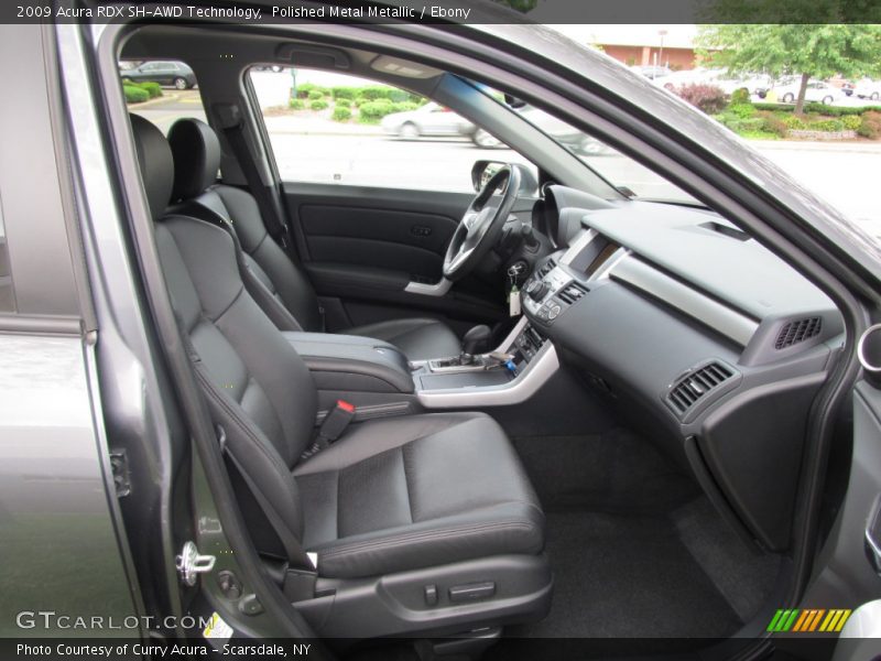 Polished Metal Metallic / Ebony 2009 Acura RDX SH-AWD Technology
