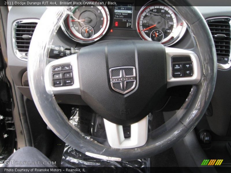 Brilliant Black Crystal Pearl / Black 2011 Dodge Durango R/T 4x4