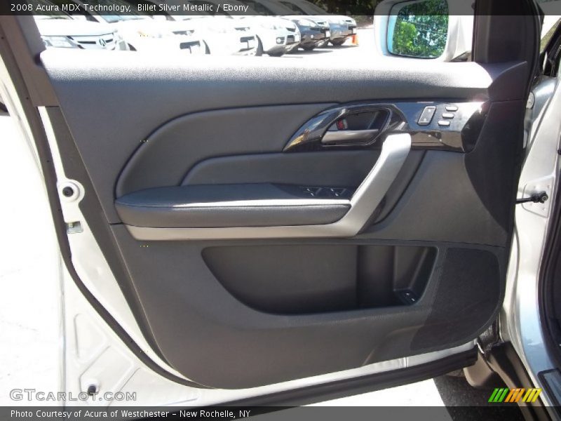 Billet Silver Metallic / Ebony 2008 Acura MDX Technology