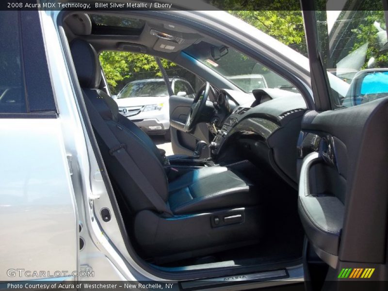 Billet Silver Metallic / Ebony 2008 Acura MDX Technology