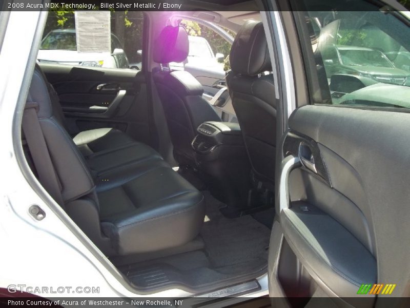 Billet Silver Metallic / Ebony 2008 Acura MDX Technology