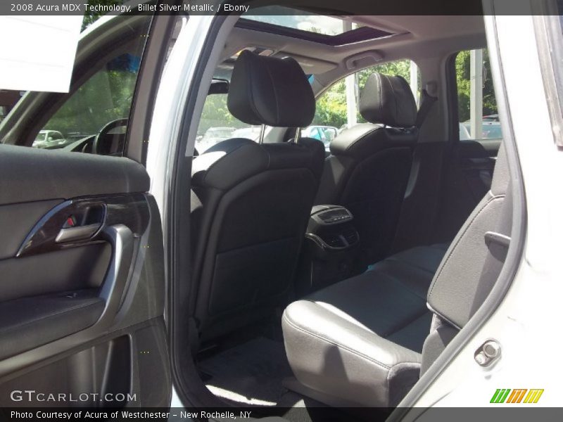 Billet Silver Metallic / Ebony 2008 Acura MDX Technology