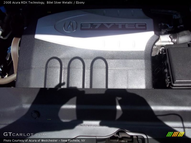 Billet Silver Metallic / Ebony 2008 Acura MDX Technology