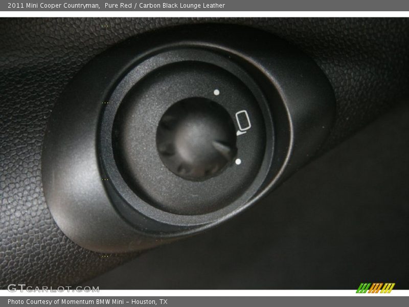 Pure Red / Carbon Black Lounge Leather 2011 Mini Cooper Countryman