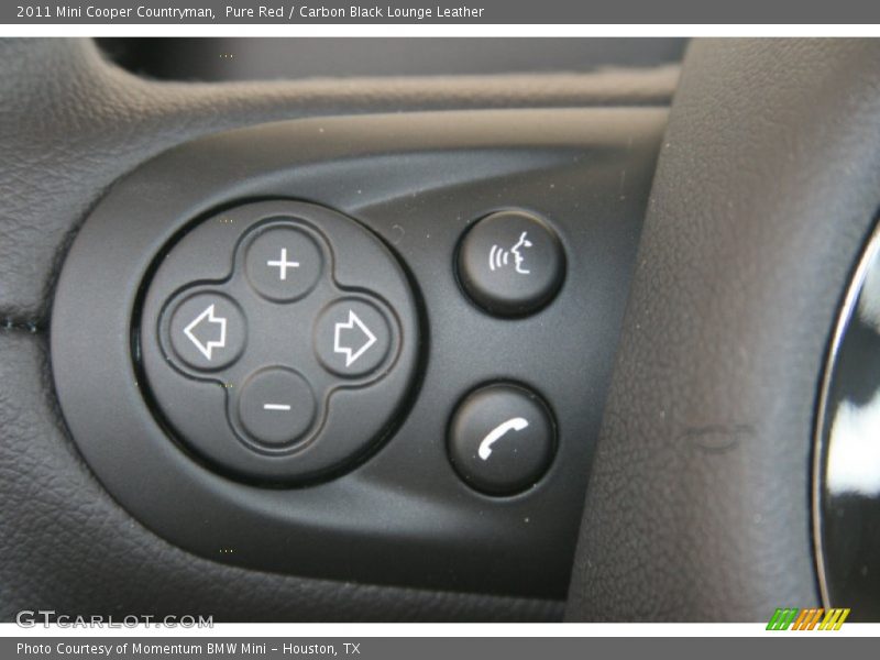 Controls of 2011 Cooper Countryman