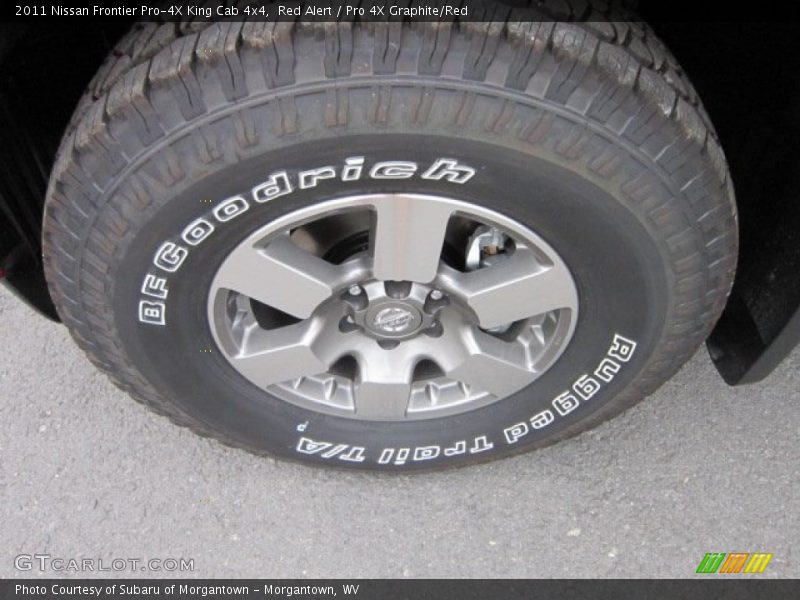  2011 Frontier Pro-4X King Cab 4x4 Wheel