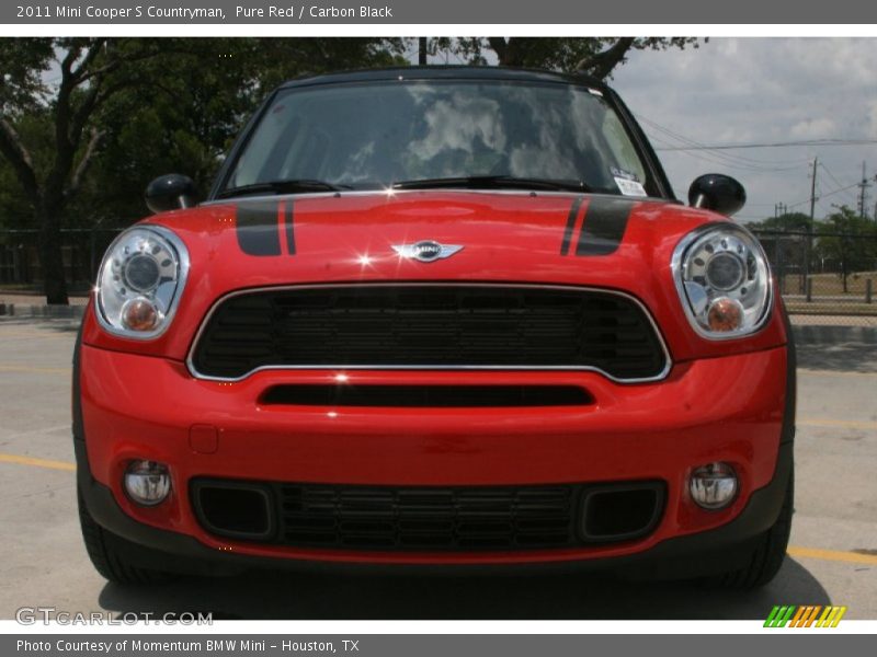 Pure Red / Carbon Black 2011 Mini Cooper S Countryman