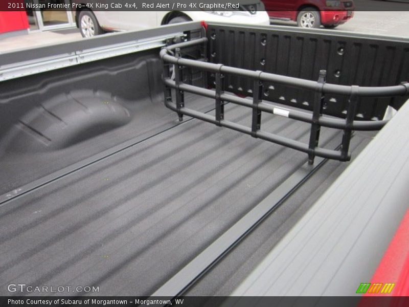 Red Alert / Pro 4X Graphite/Red 2011 Nissan Frontier Pro-4X King Cab 4x4