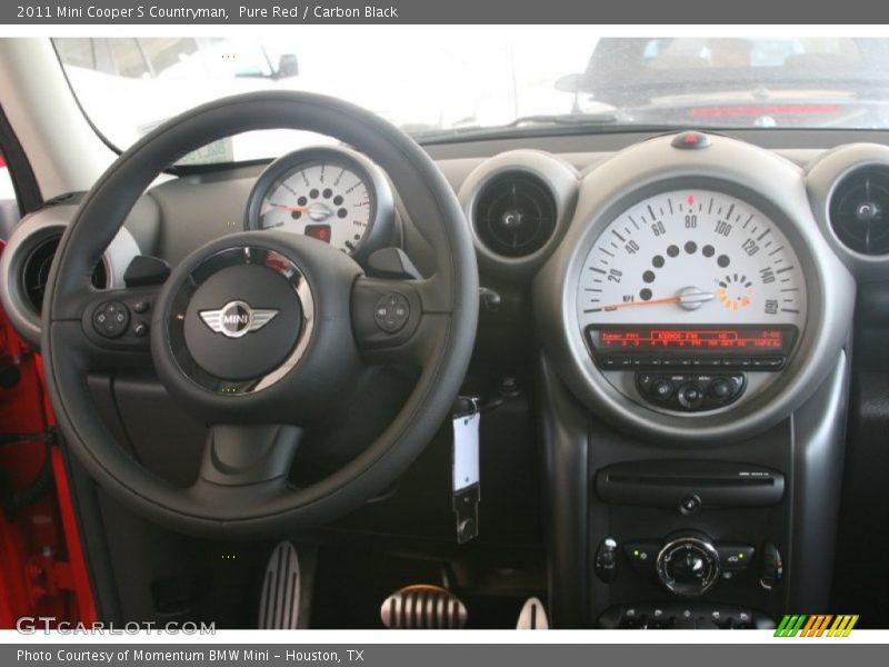 Dashboard of 2011 Cooper S Countryman