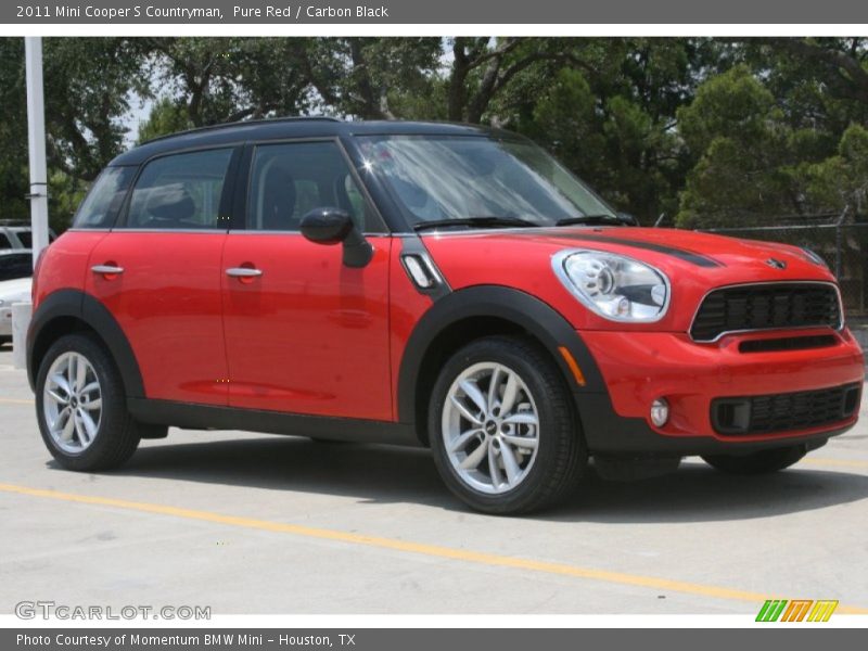  2011 Cooper S Countryman Pure Red