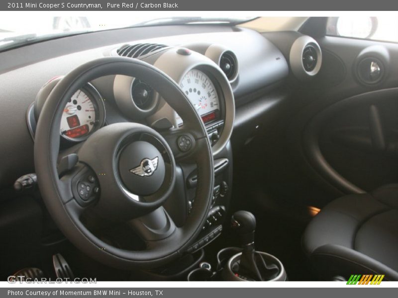 Pure Red / Carbon Black 2011 Mini Cooper S Countryman
