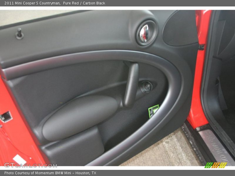 Pure Red / Carbon Black 2011 Mini Cooper S Countryman