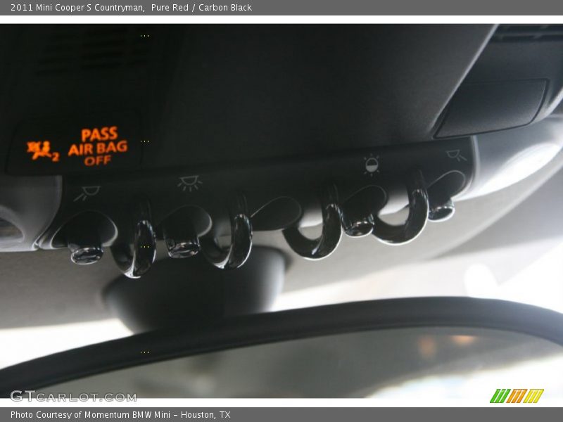 Pure Red / Carbon Black 2011 Mini Cooper S Countryman