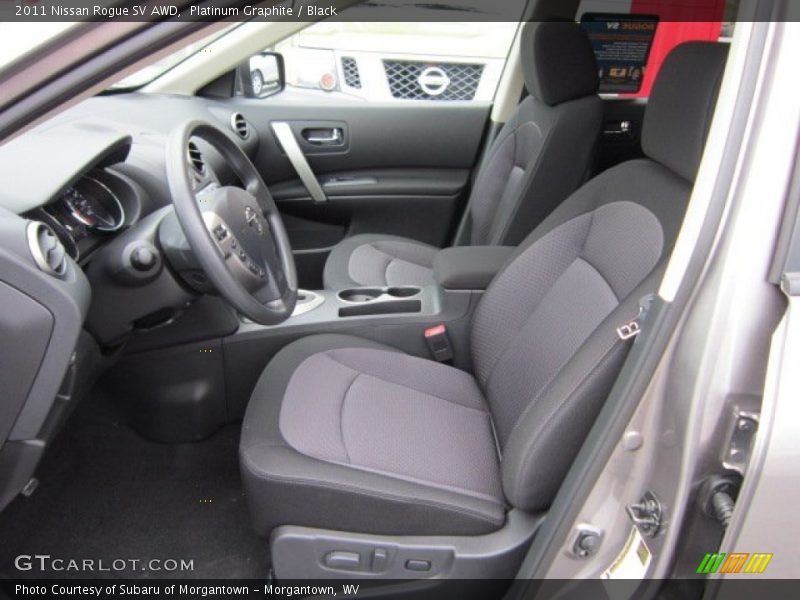 Platinum Graphite / Black 2011 Nissan Rogue SV AWD