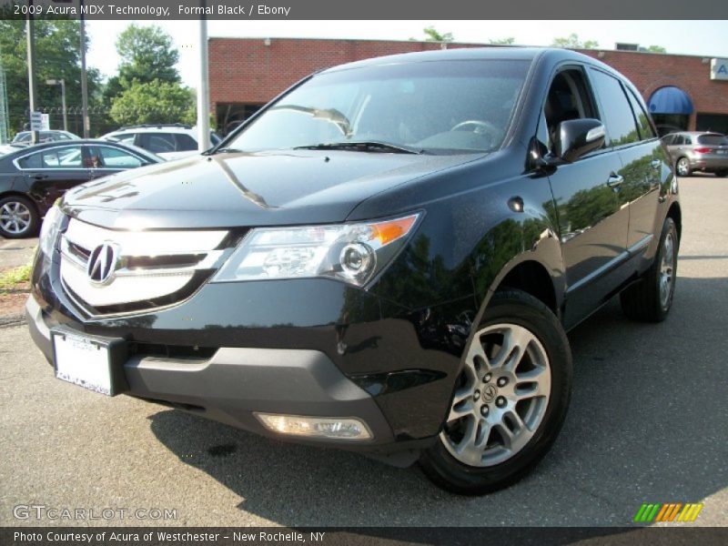 Formal Black / Ebony 2009 Acura MDX Technology