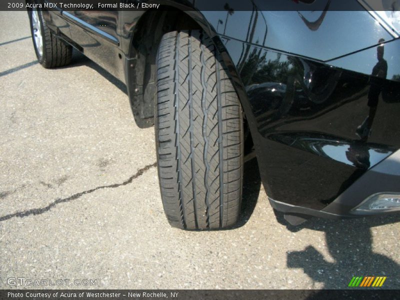 Formal Black / Ebony 2009 Acura MDX Technology
