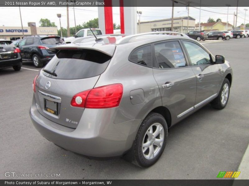 Platinum Graphite / Black 2011 Nissan Rogue SV AWD