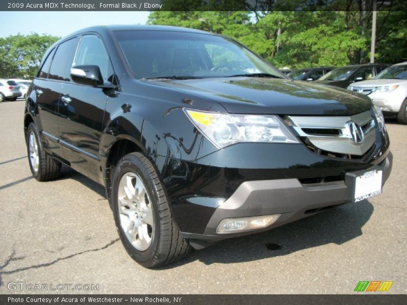 Formal Black / Ebony 2009 Acura MDX Technology