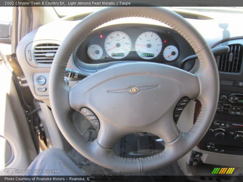 Light Almond Pearl Metallic / Taupe 2002 Chrysler Town & Country EX