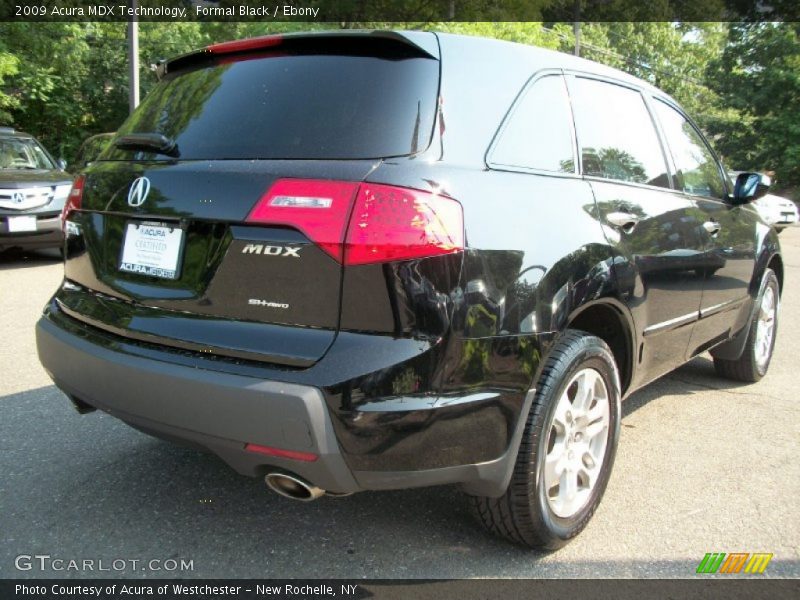 Formal Black / Ebony 2009 Acura MDX Technology