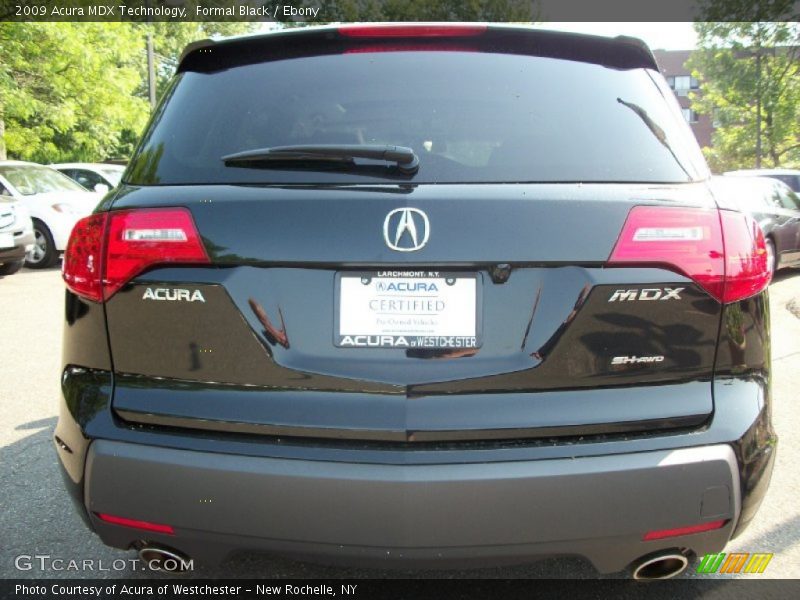 Formal Black / Ebony 2009 Acura MDX Technology