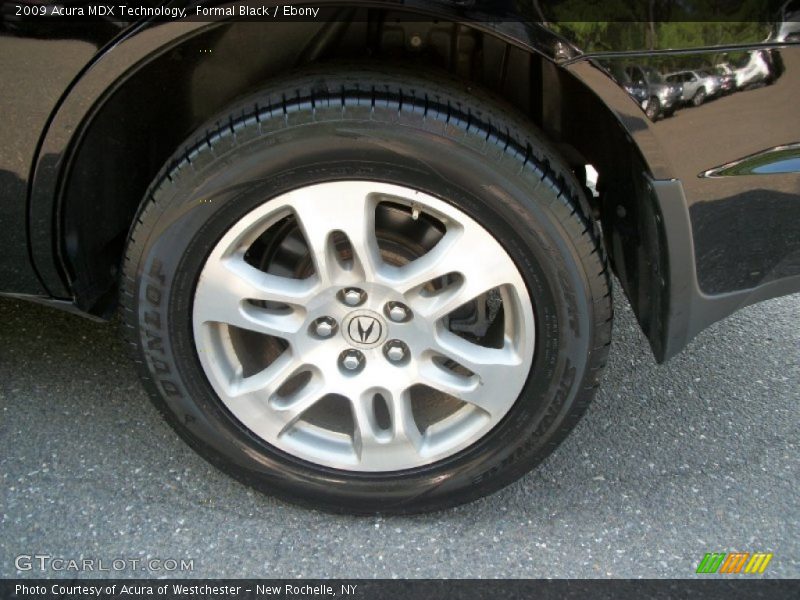 Formal Black / Ebony 2009 Acura MDX Technology