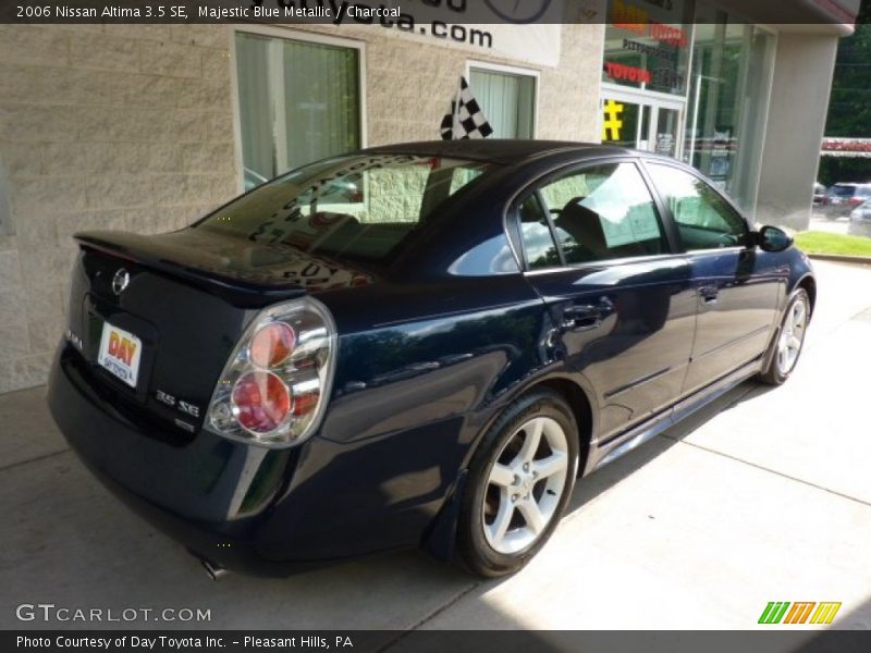 Majestic Blue Metallic / Charcoal 2006 Nissan Altima 3.5 SE