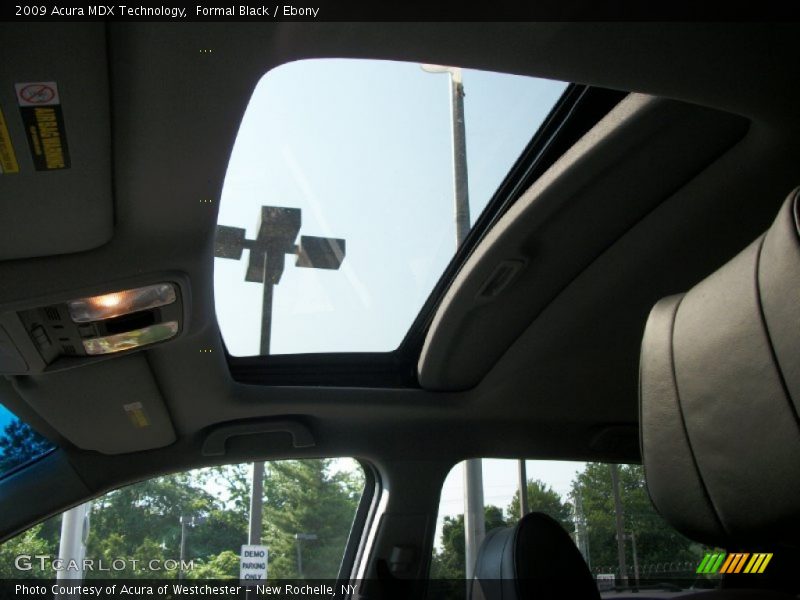 Formal Black / Ebony 2009 Acura MDX Technology