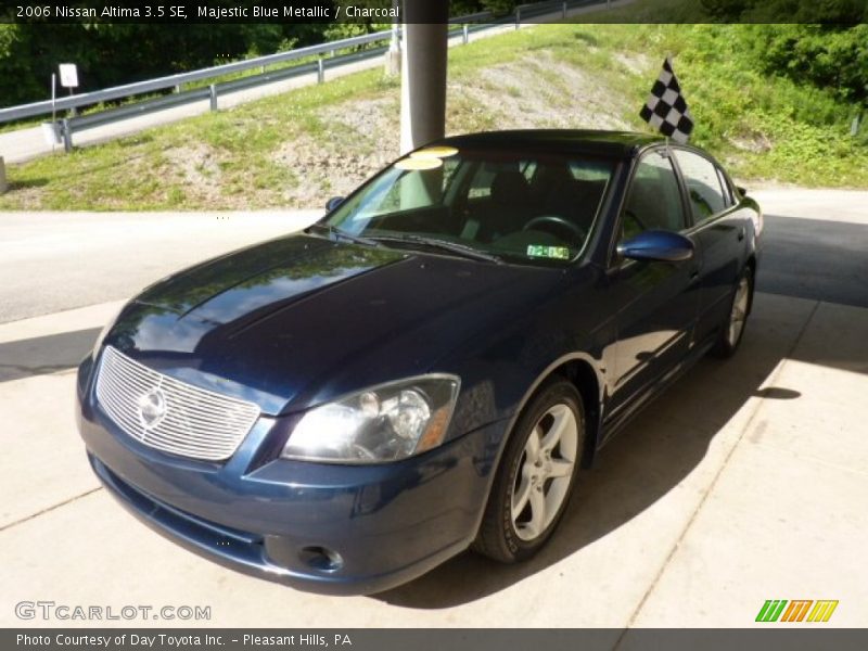 Majestic Blue Metallic / Charcoal 2006 Nissan Altima 3.5 SE