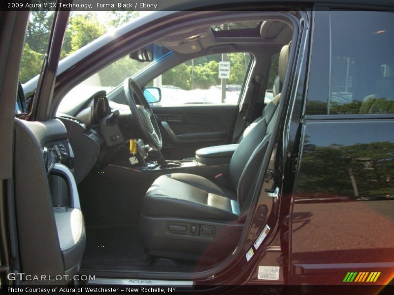 Formal Black / Ebony 2009 Acura MDX Technology