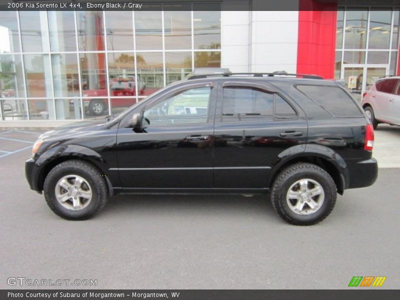 Ebony Black / Gray 2006 Kia Sorento LX 4x4