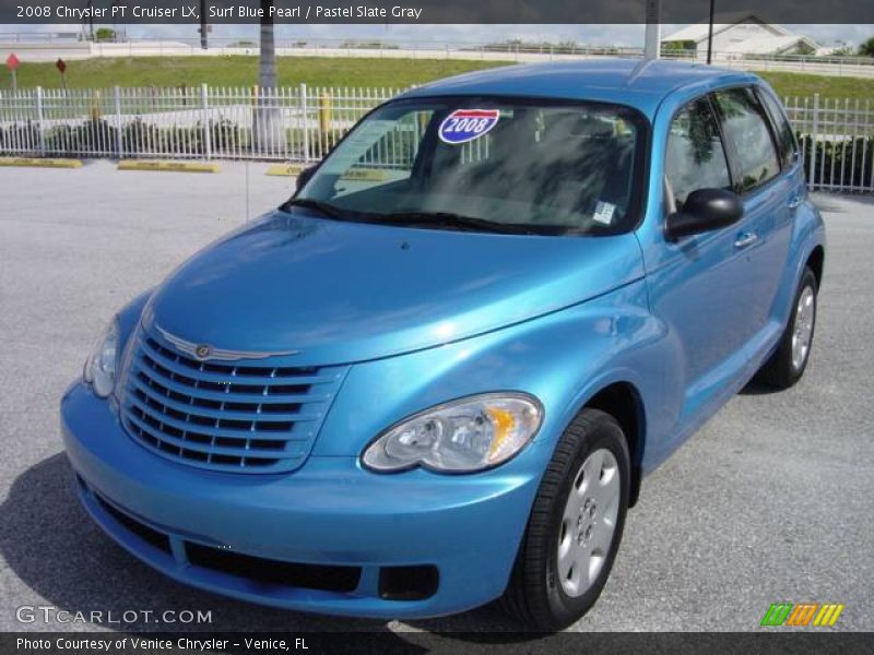 Surf Blue Pearl / Pastel Slate Gray 2008 Chrysler PT Cruiser LX