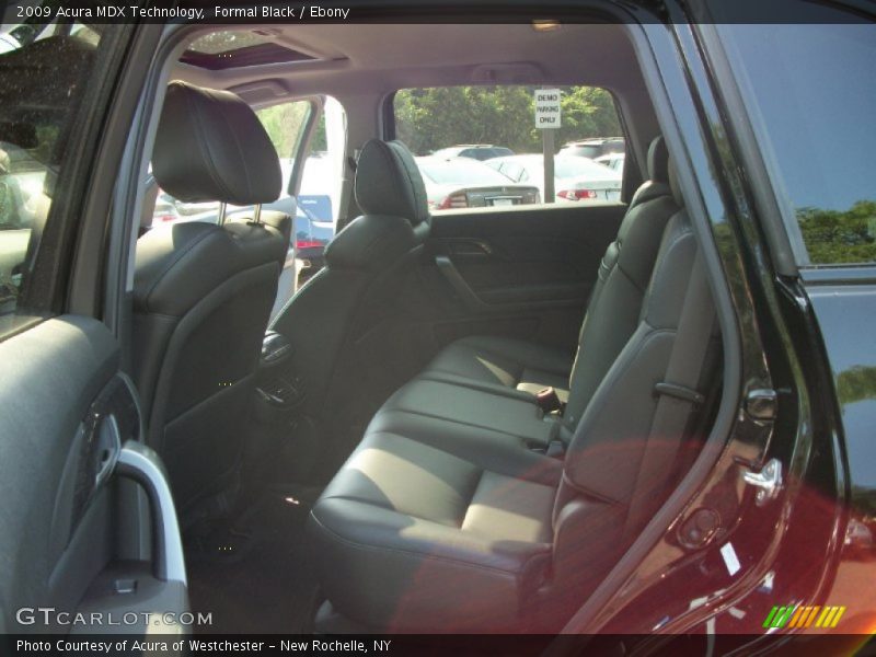 Formal Black / Ebony 2009 Acura MDX Technology