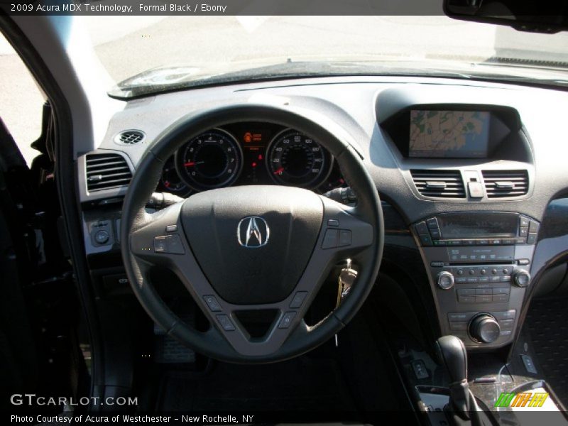Formal Black / Ebony 2009 Acura MDX Technology