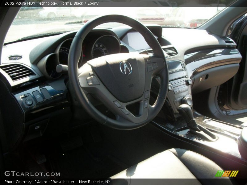 Formal Black / Ebony 2009 Acura MDX Technology