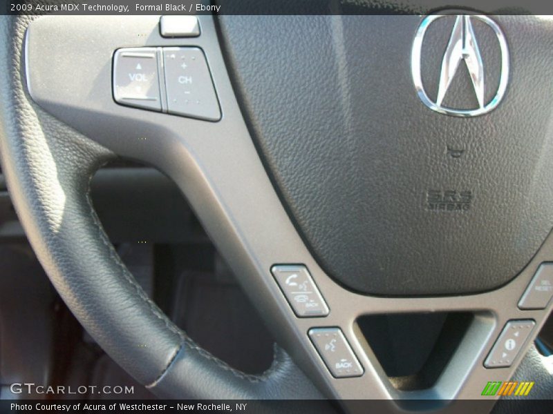 Formal Black / Ebony 2009 Acura MDX Technology